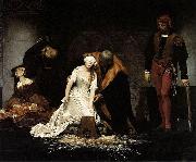 Paul Delaroche The Execution of Lady Jane Grey oil painting reproduction